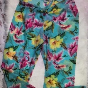 Victoria’s Secret sheer floral beach pants
